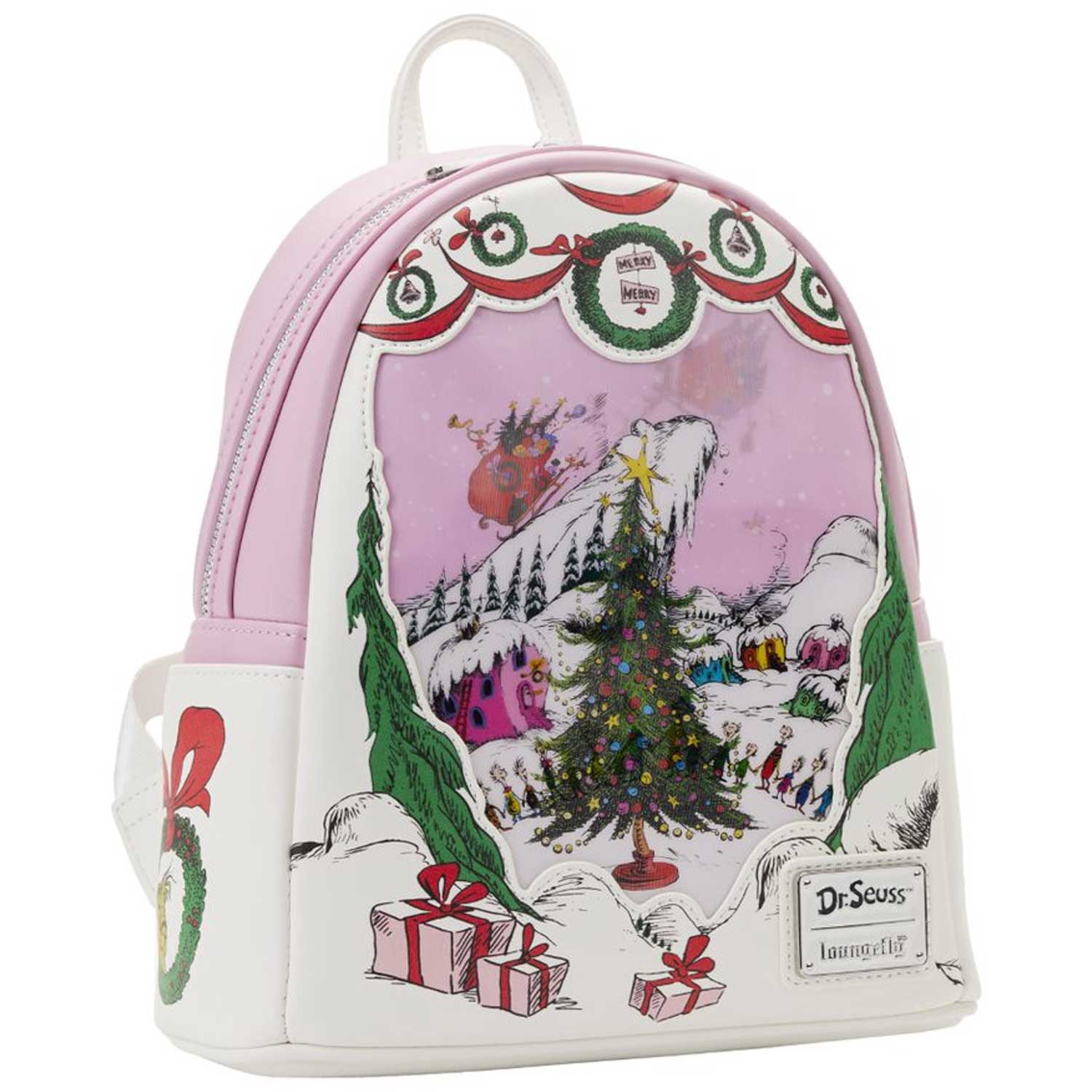 Loungefly x Dr Seuss Grinch Whoville Mini Backpack - GeekCore