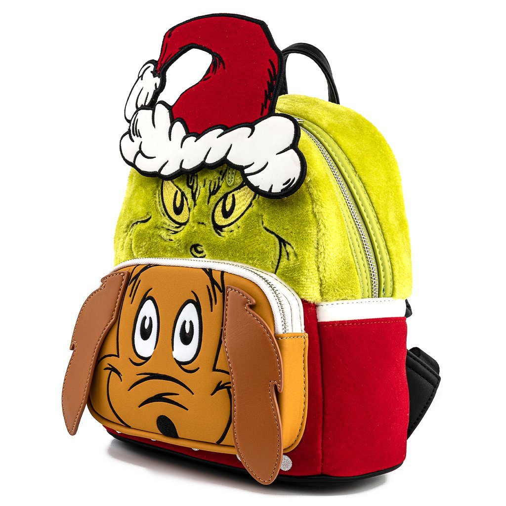 Loungefly x Dr Seuss How the Grinch Stole Christmas Mini Backpack - GeekCore