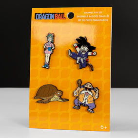 Loungefly x Dragon Ball Z 4 Piece Pin Set - GeekCore