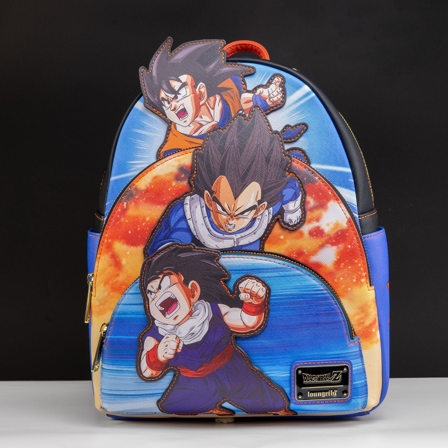 Loungefly x Dragon Ball Z Triple Pocket Mini Backpack - GeekCore