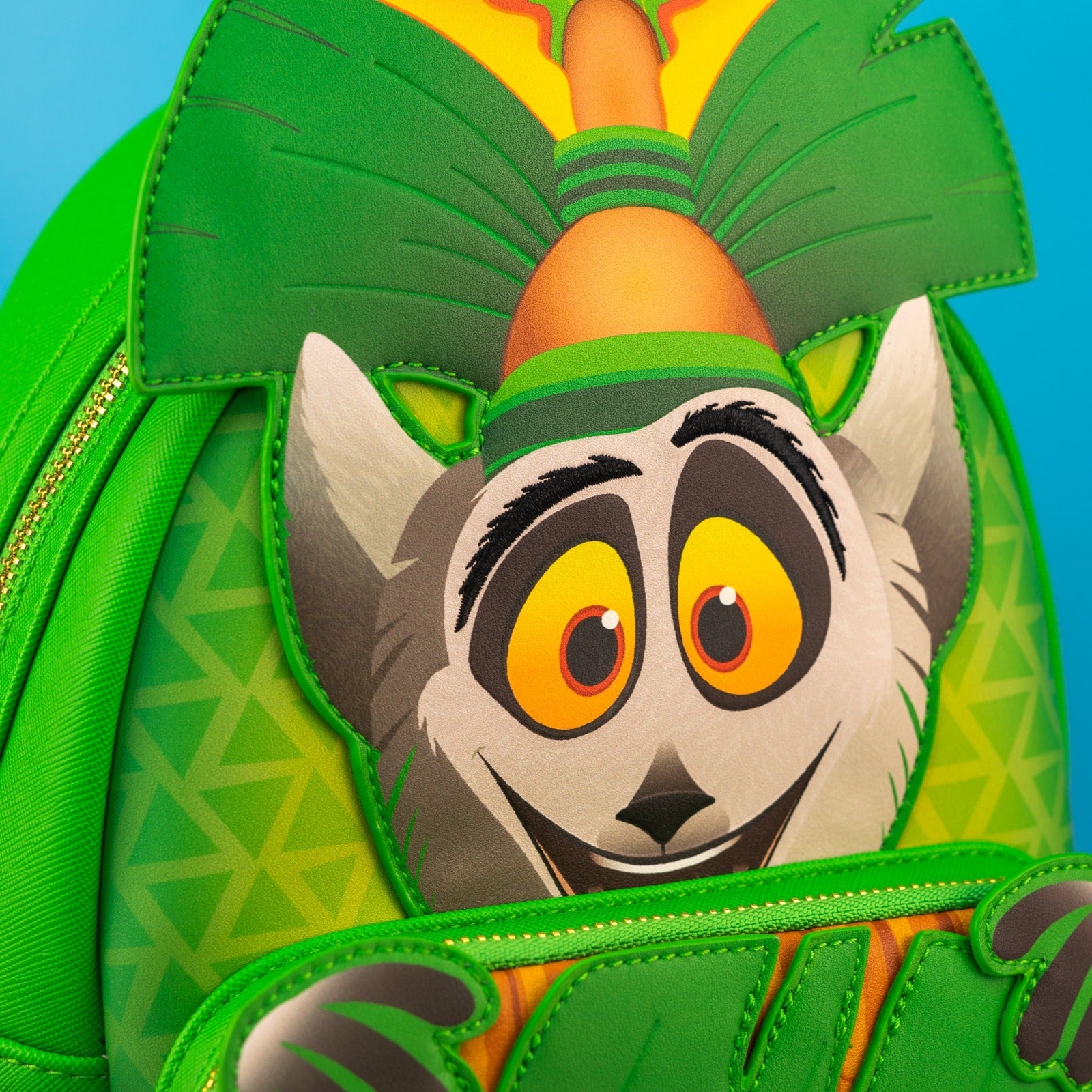 Loungefly x DreamWorks Madagascar King Julien Cosplay Mini Backpack - GeekCore