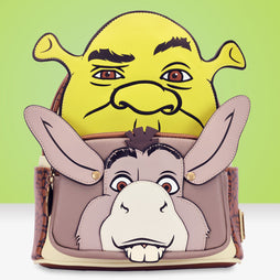 Loungefly x Dreamworks Shrek & Donkey Cosplay Mini Backpack - GeekCore