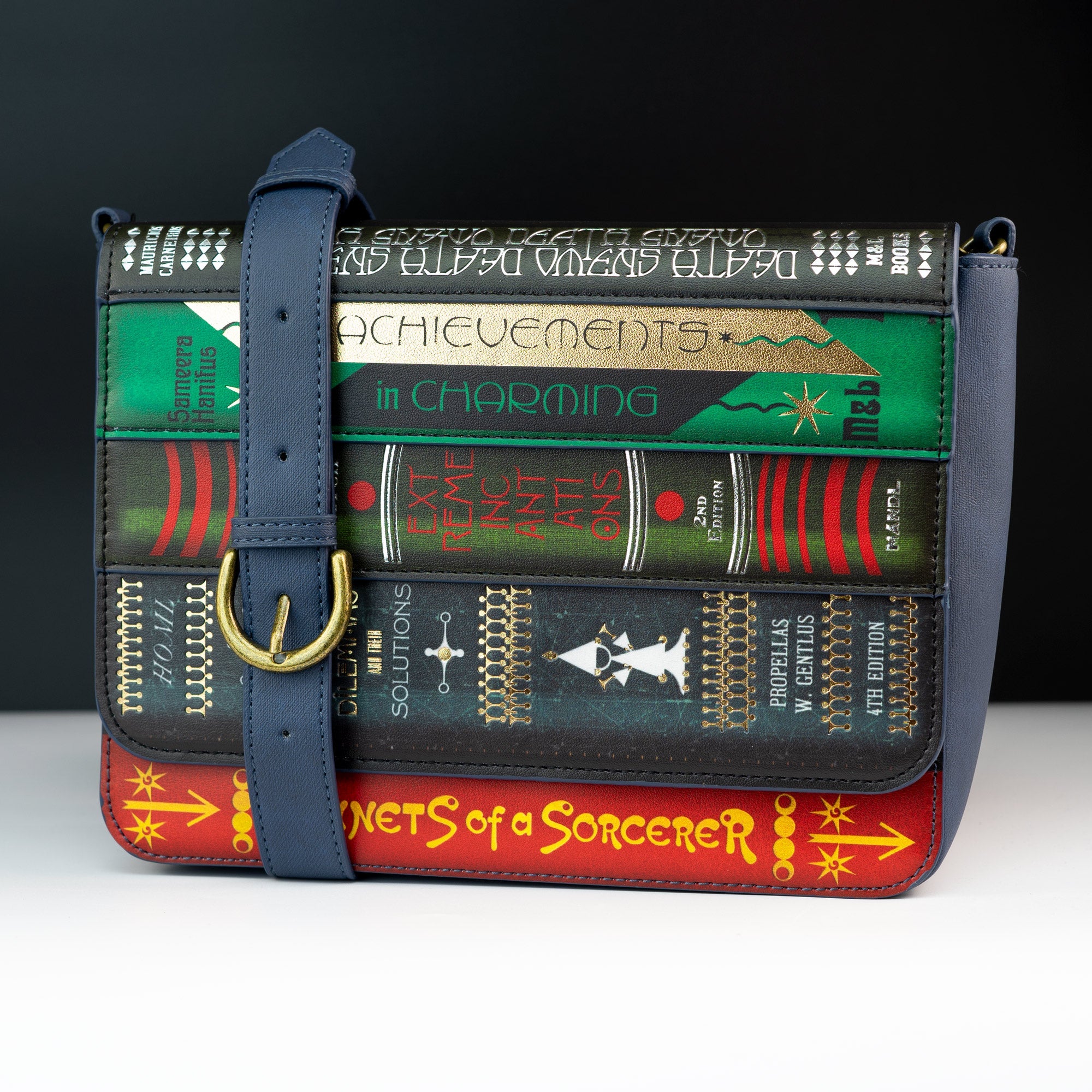 Loungefly x Fantastic Beasts Magical Books Crossbody Bag - GeekCore