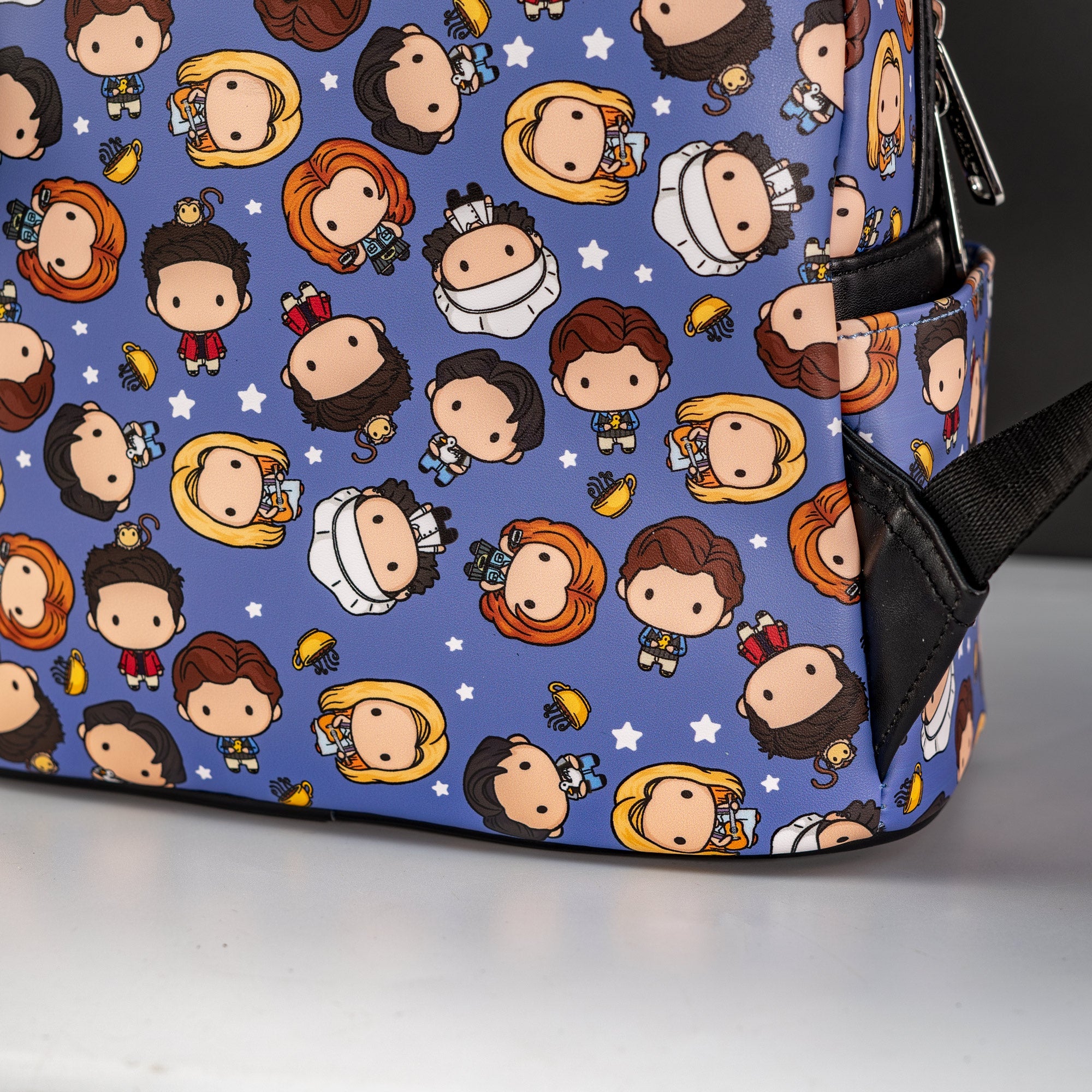 Loungefly x Friends Character Chibi AOP Mini Backpack - GeekCore