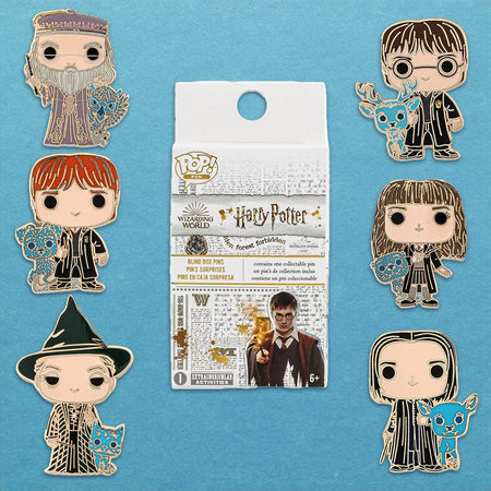 Loungefly x Funko Pop! Harry Potter Characters Blind Box Mystery Pin - GeekCore