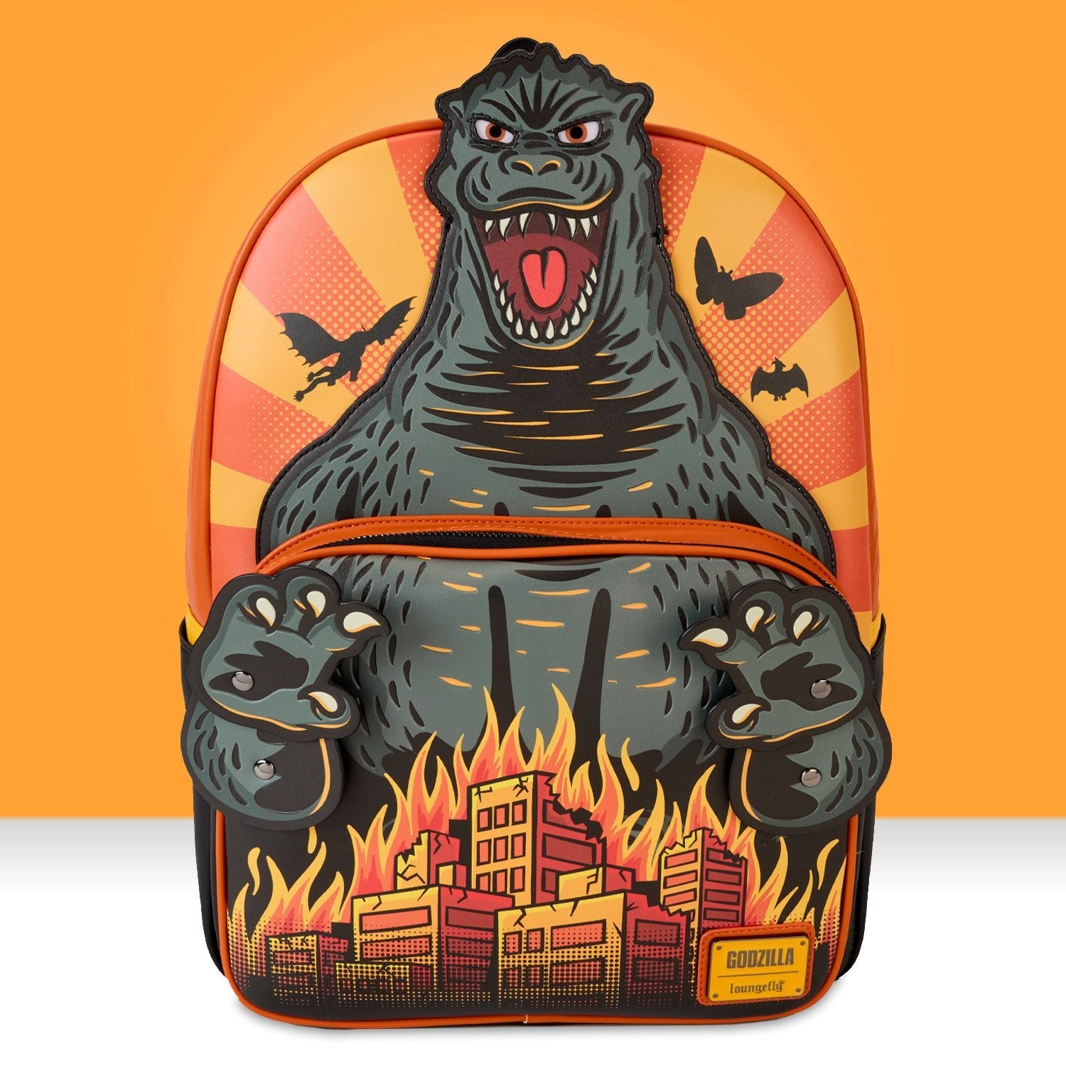 Loungefly x Godzilla Full - Size Cosplay Backpack - GeekCore