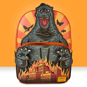 Loungefly x Godzilla Full - Size Cosplay Backpack - GeekCore