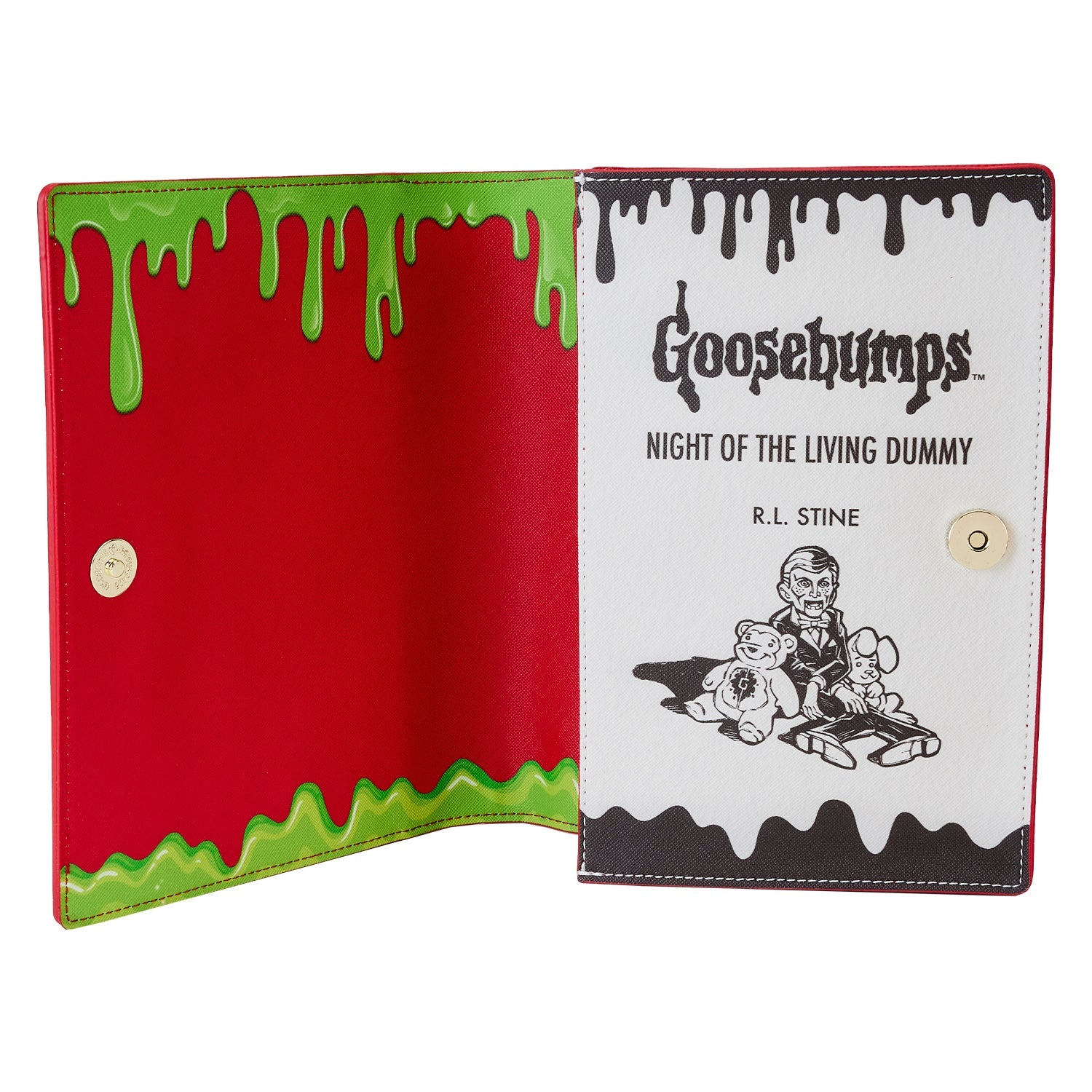 Loungefly x Goosebumps Book Cover Crossbody Bag - GeekCore