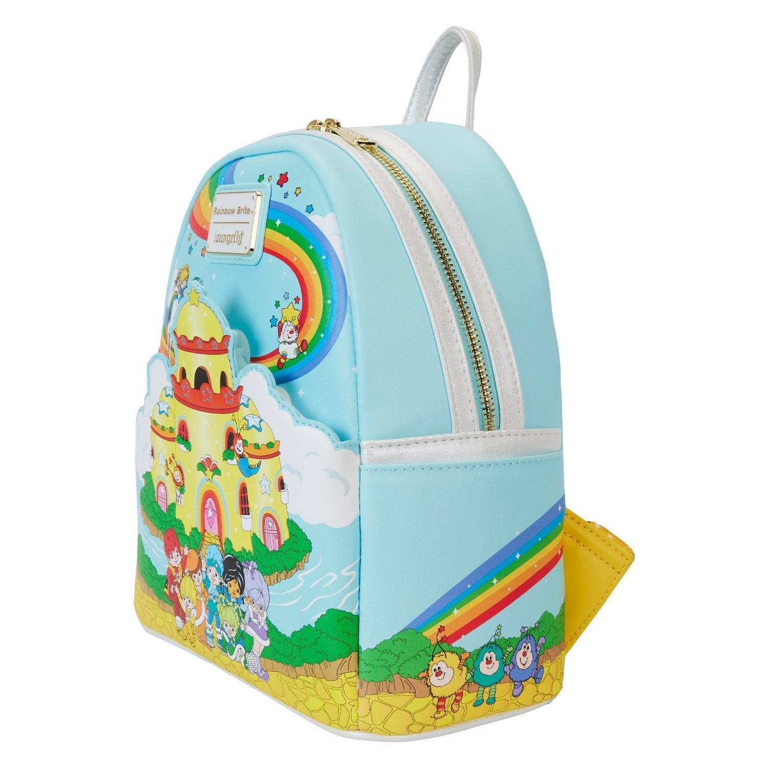 Loungefly x Hallmark Rainbow Brite Castle Group Mini Backpack - GeekCore