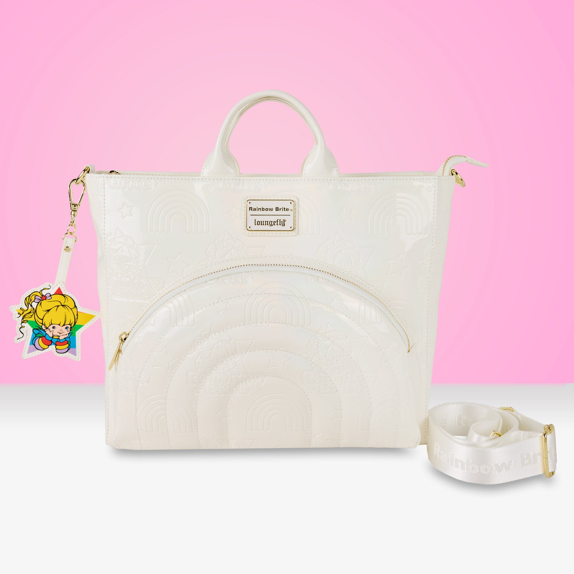 Loungefly x Hallmark Rainbow Brite Convertible Tote Bag - GeekCore