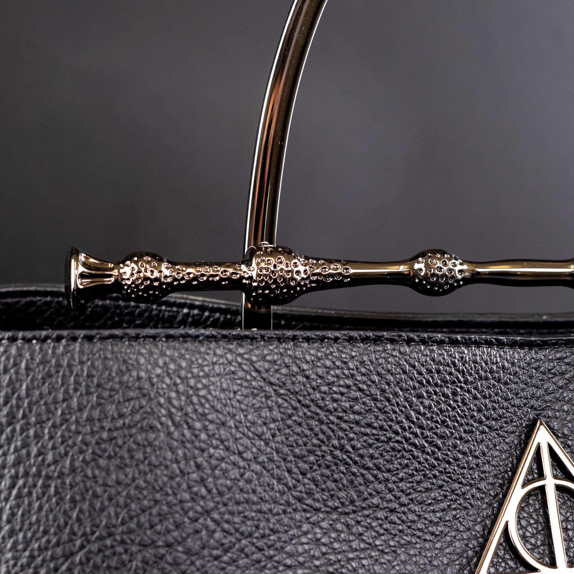 Loungefly x Harry Potter Black Pebble Elder Wand Crossbody Handbag - GeekCore
