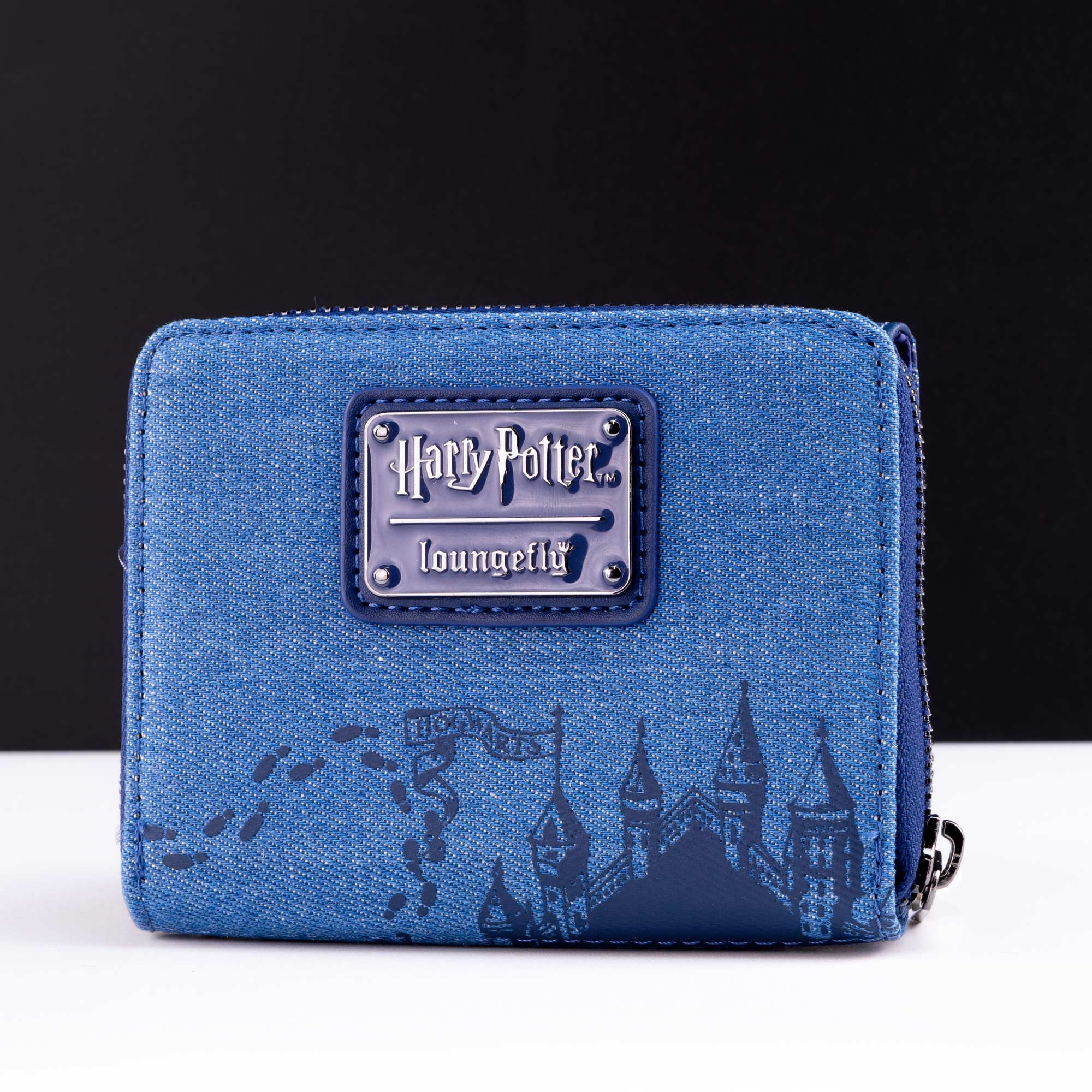 Loungefly x Harry Potter Denim Tri - Fold Wallet - GeekCore