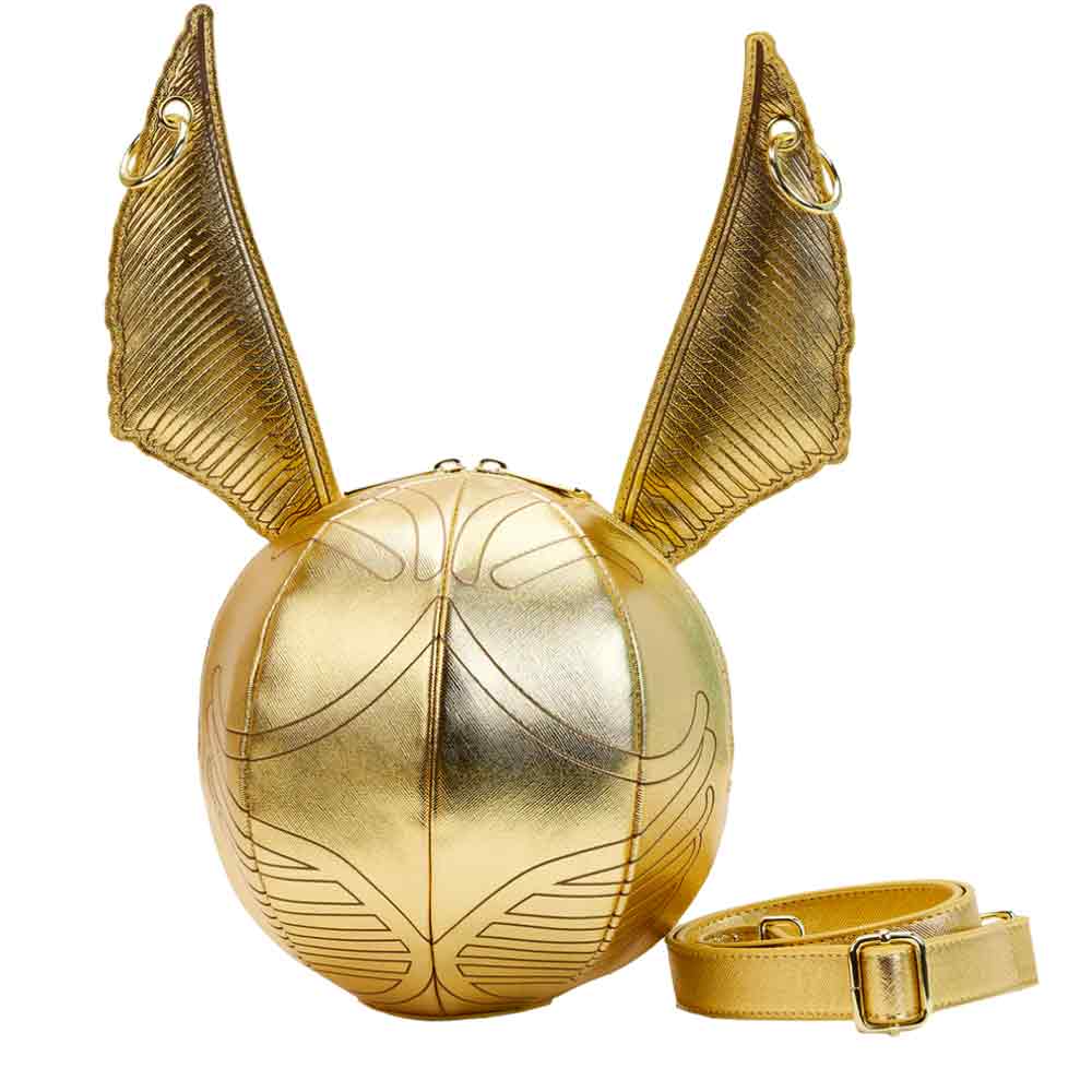 Loungefly x Harry Potter Golden Snitch Crossbody Bag - GeekCore