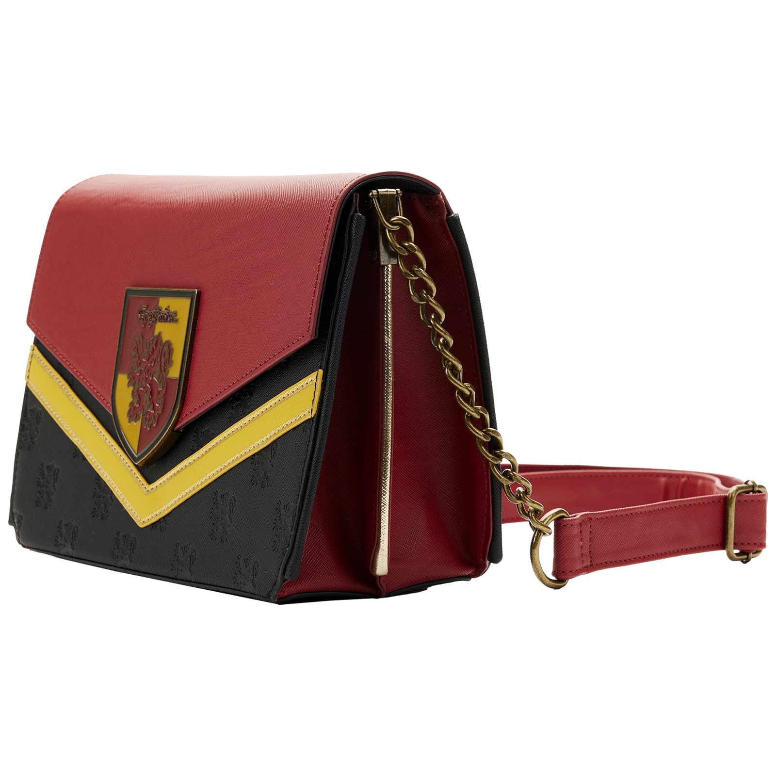 Loungefly x Harry Potter Gryffindor Chain Strap Crossbody Bag - GeekCore