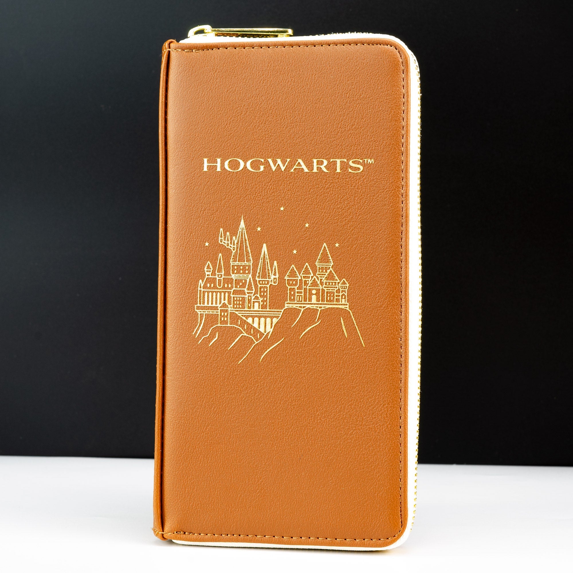 Loungefly x Harry Potter Hogwarts Book Zip Around Wallet with Wrist Strap - GeekCore