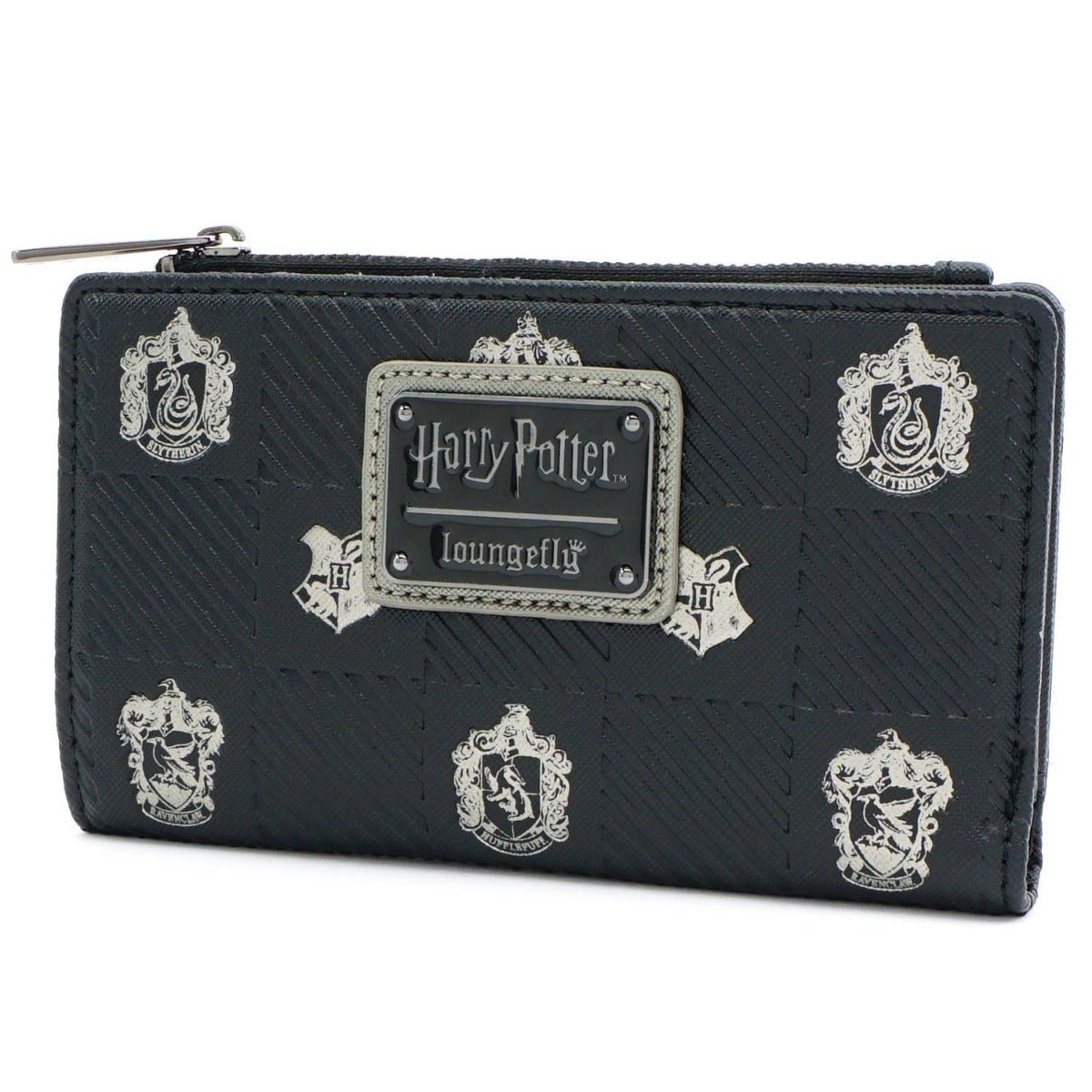 Loungefly x Harry Potter Hogwarts Crests Wallet - GeekCore