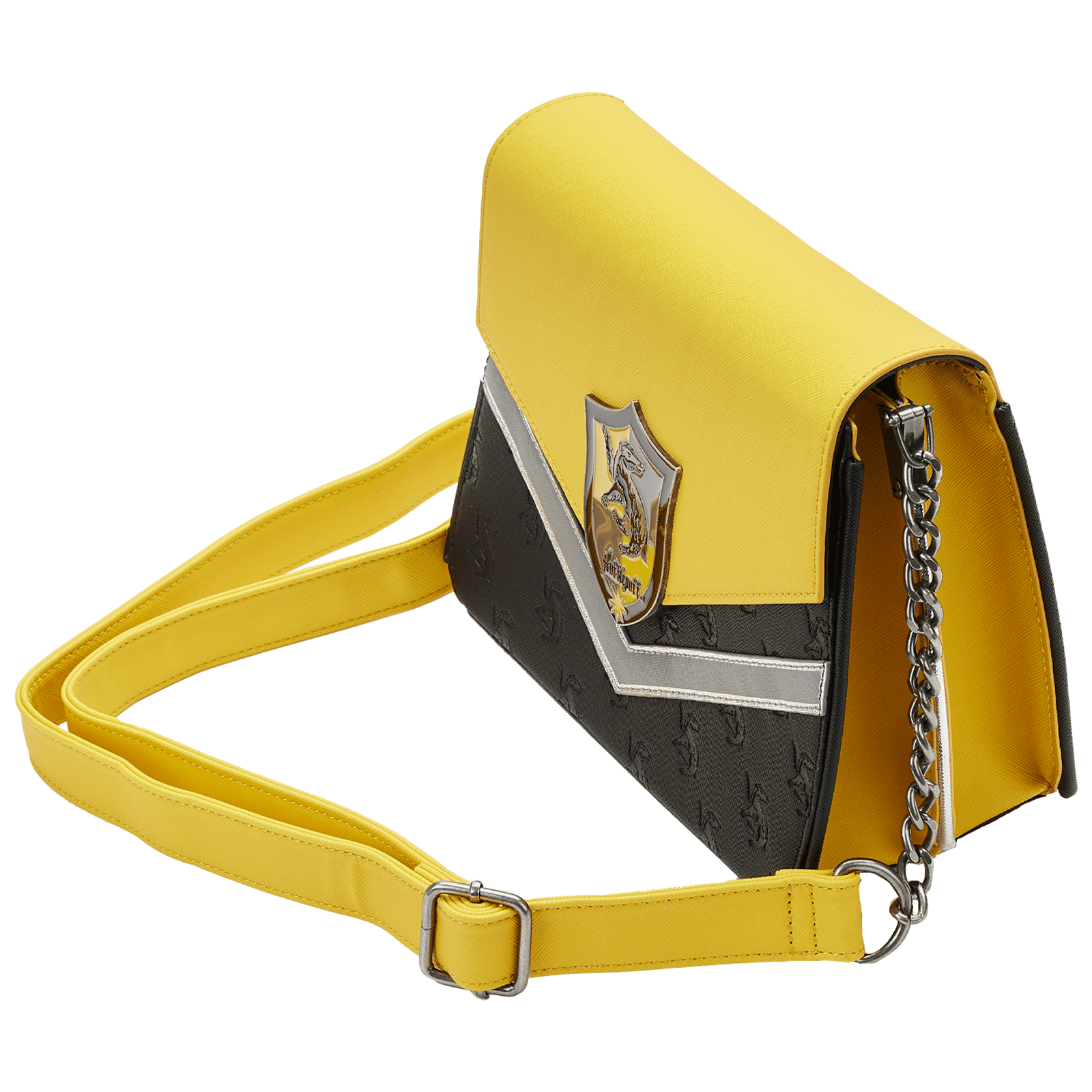 Loungefly x Harry Potter Hufflepuff Chain Strap Crossbody Bag - GeekCore