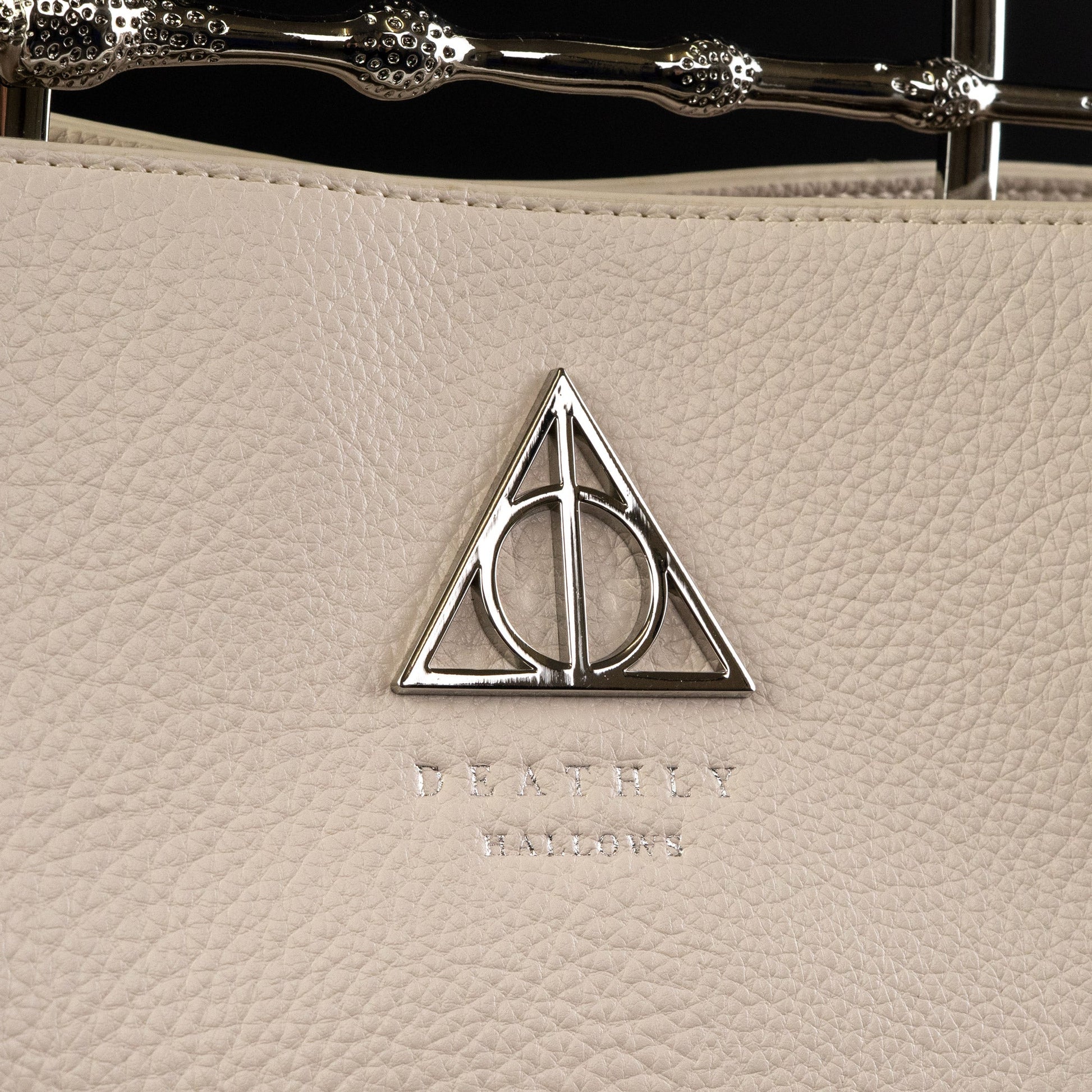 Loungefly x Harry Potter Ivory Pebble Elder Wand Crossbody Handbag - GeekCore