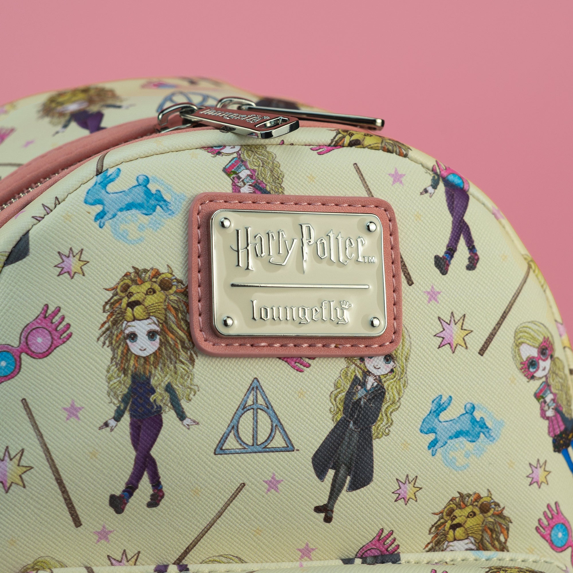 Loungefly x Harry Potter Luna Lovegood All Over Print Mini Backpack - GeekCore