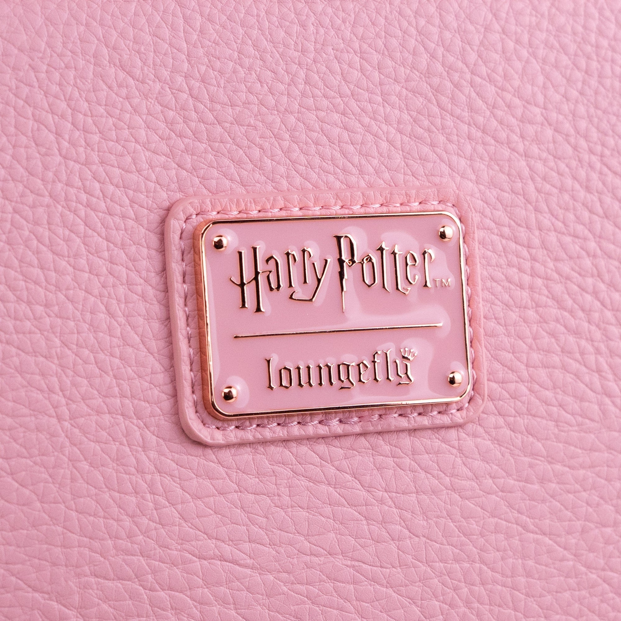 Loungefly x Harry Potter Pink Rose Elder Wand Crossbody Tote Bag - GeekCore