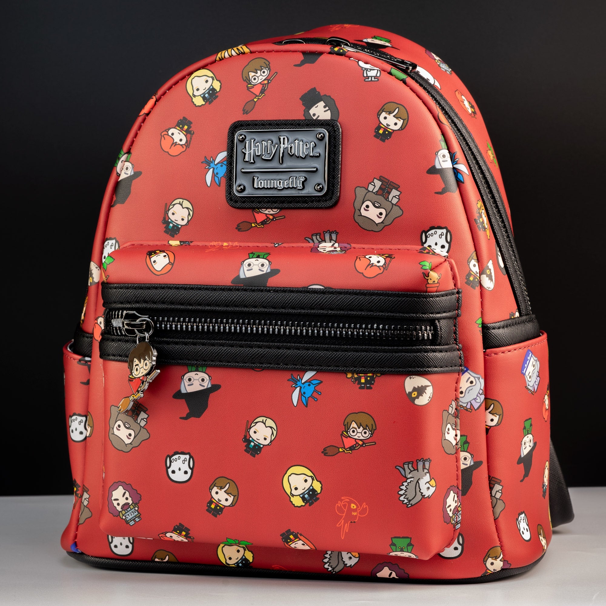 Loungefly x Harry Potter Red Chibi Character Print Mini Backpack - GeekCore