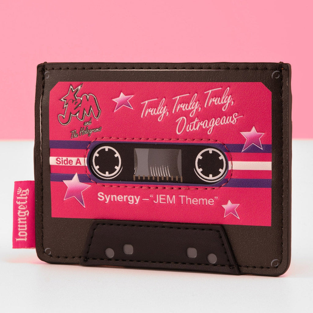 Loungefly x Hasbro Jem and the Holograms Cassette Card Holder - GeekCore
