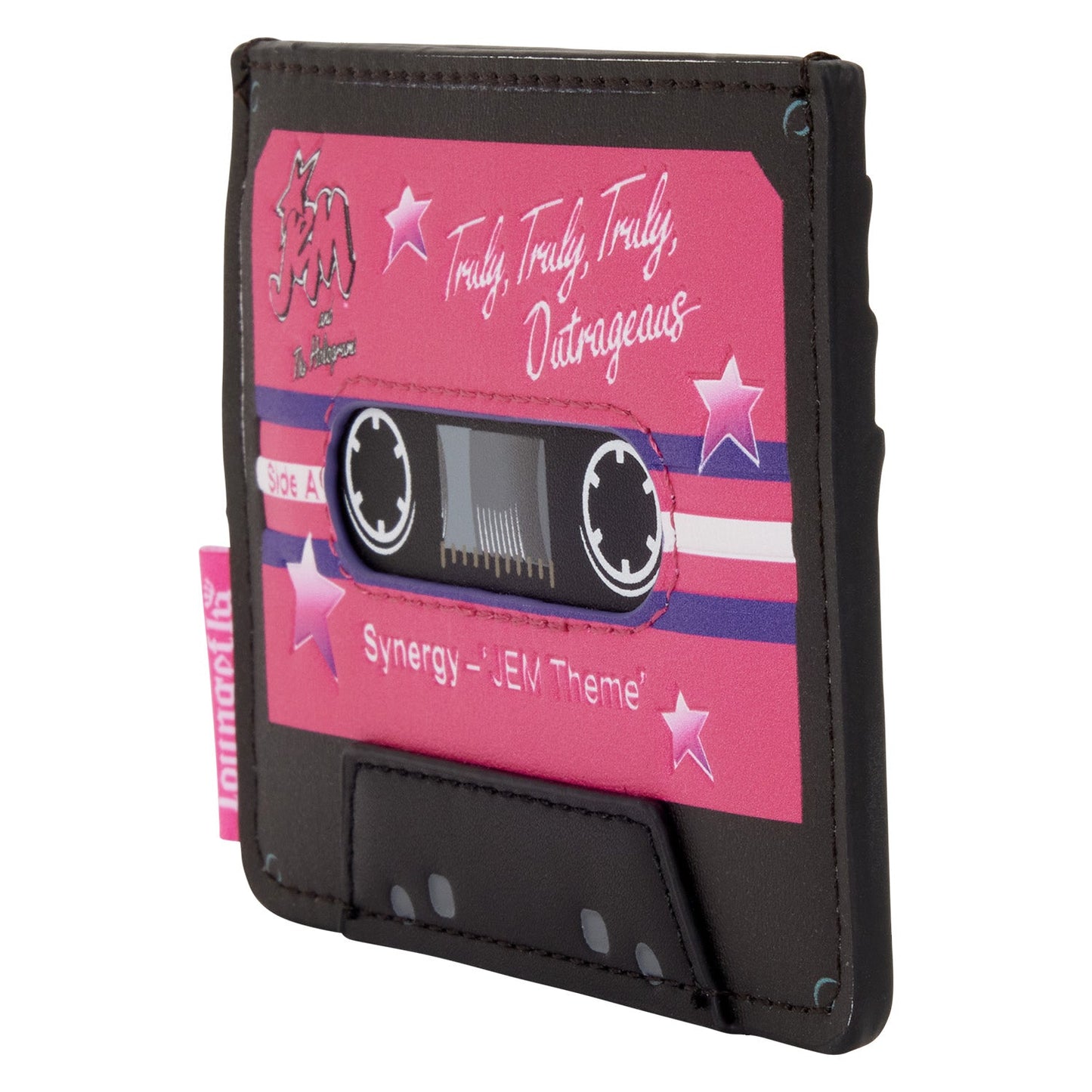 Loungefly x Hasbro Jem and the Holograms Cassette Card Holder - GeekCore