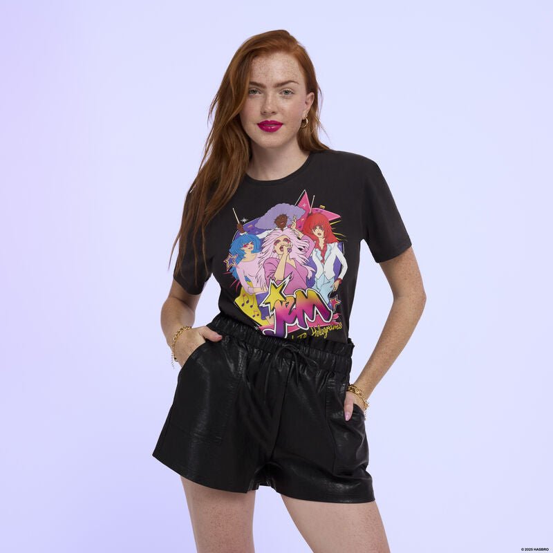 Loungefly x Hasbro Jem and the Holograms Unisex Tee - GeekCore