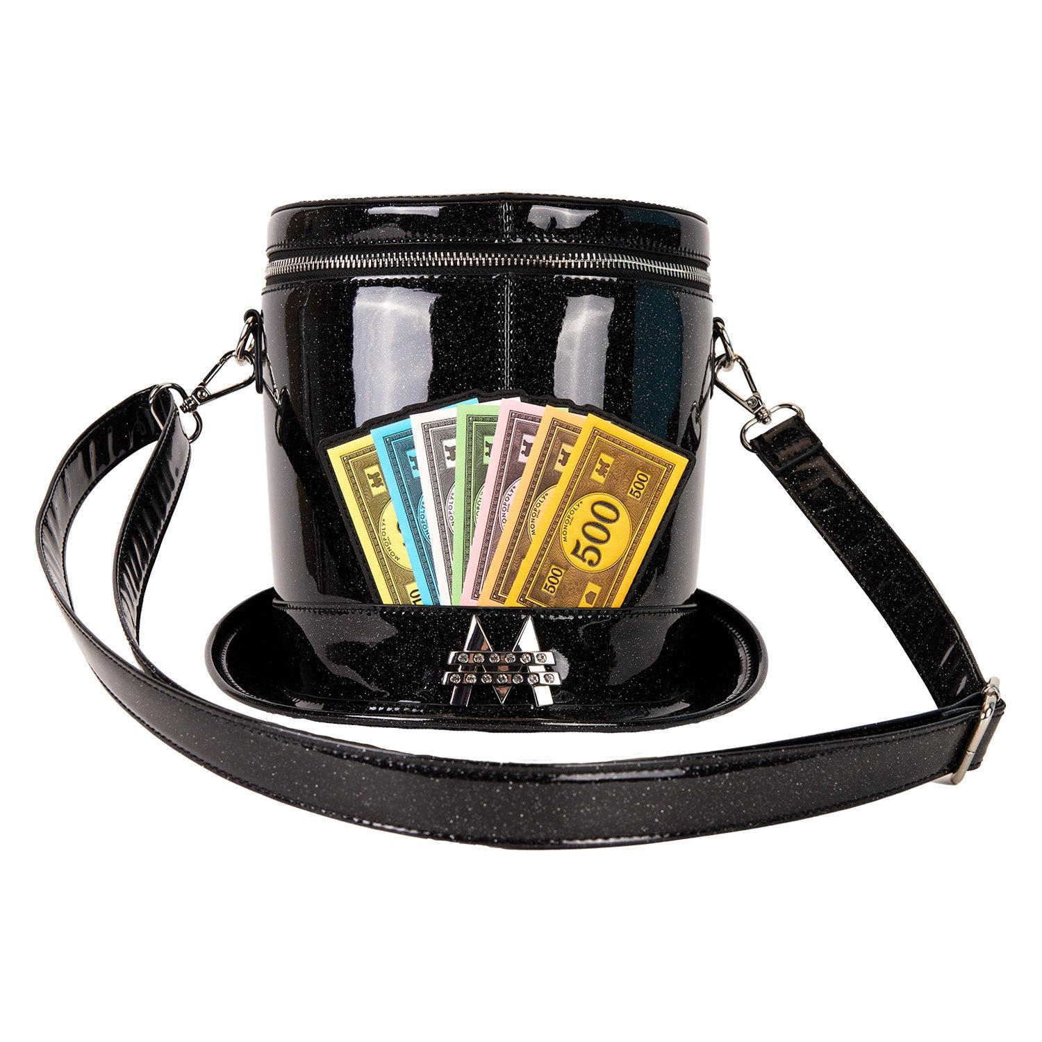 Loungefly x Hasbro Monopoly Top Hat Crossbody Bag - GeekCore