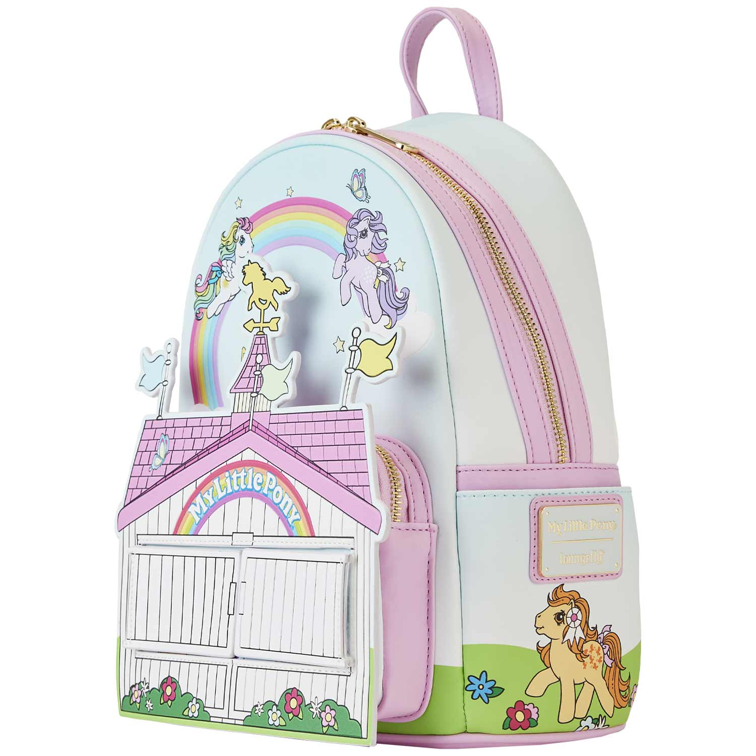 Loungefly x Hasbro My Little Pony 40th Anniversary Stable Mini Backpack - GeekCore