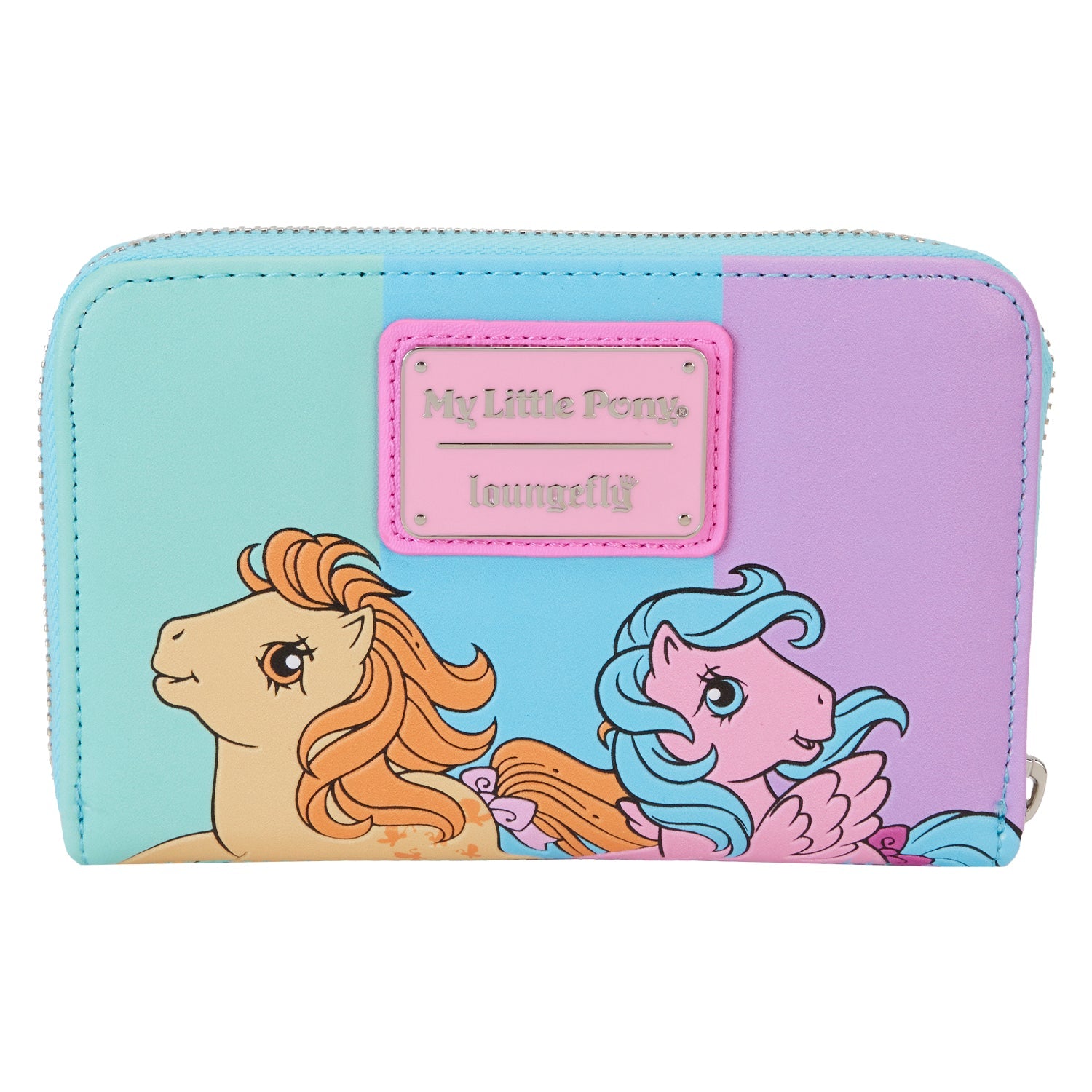 Loungefly x Hasbro My Little Pony colour Block Zip Around Wallet - GeekCore