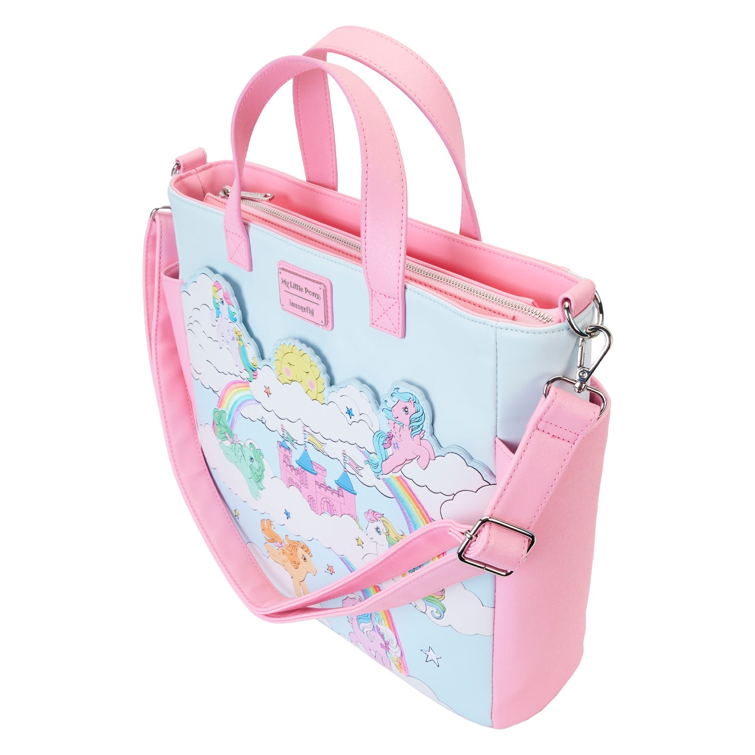 Loungefly x Hasbro My Little Pony Sky Scene Convertible Tote Bag - GeekCore