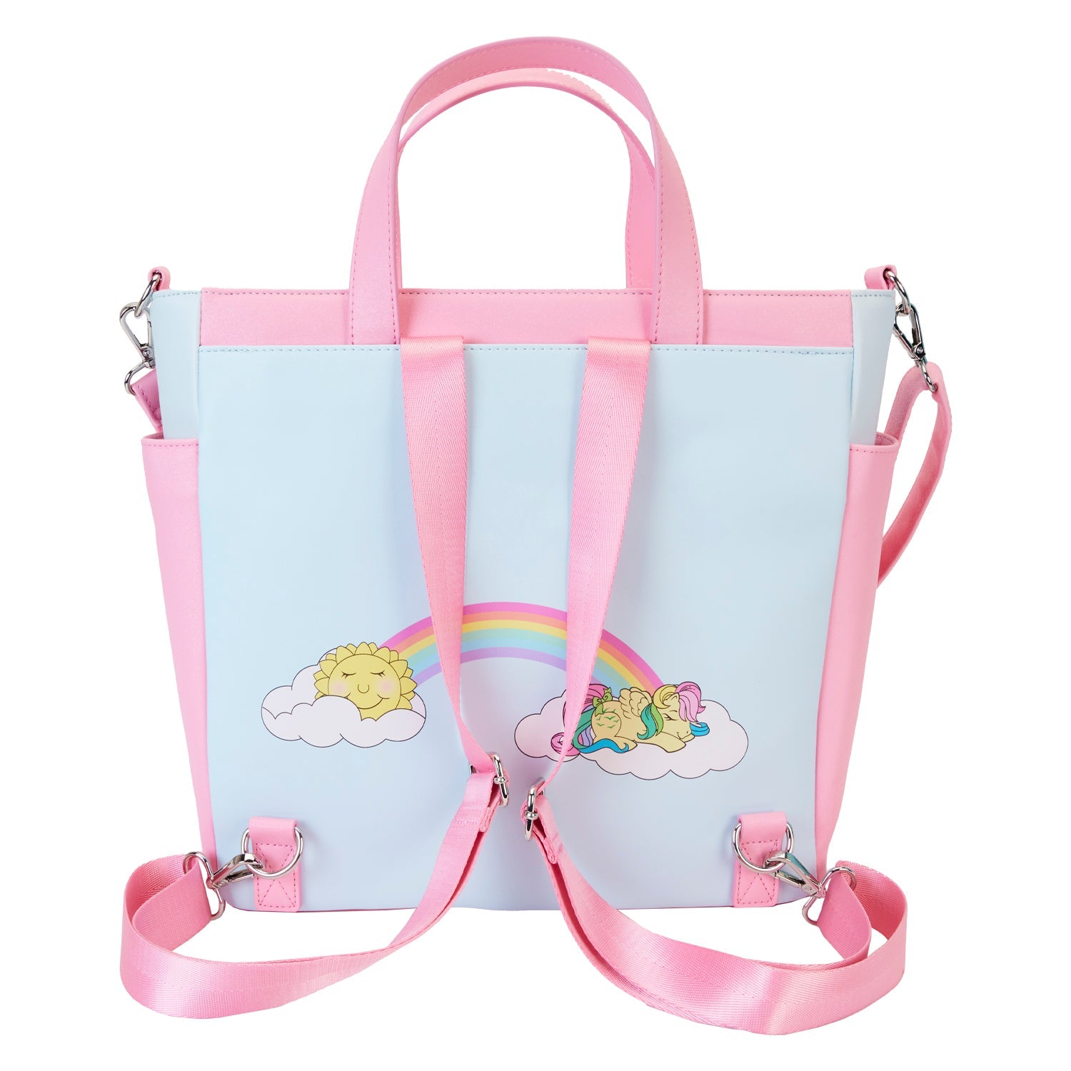Loungefly x Hasbro My Little Pony Sky Scene Convertible Tote Bag - GeekCore