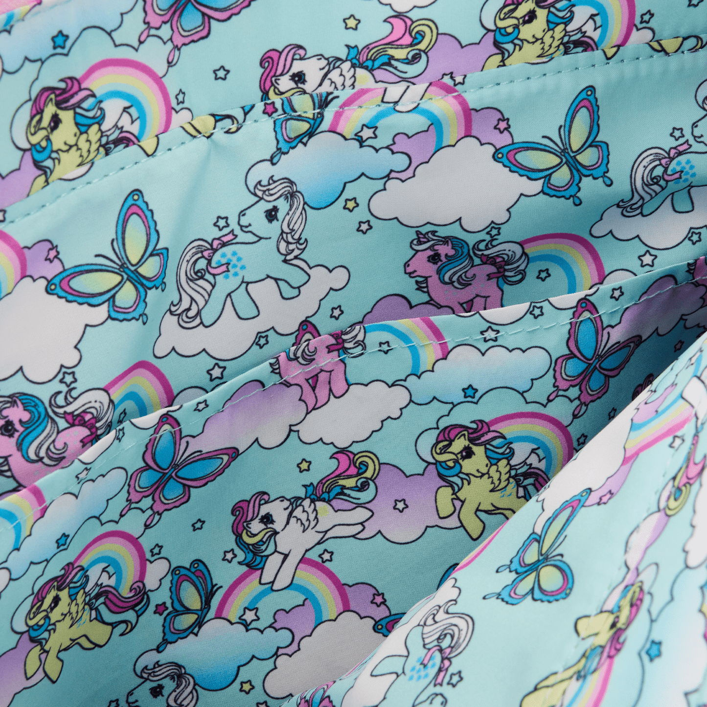 Loungefly x Hasbro My Little Pony Sky Scene Convertible Tote Bag - GeekCore
