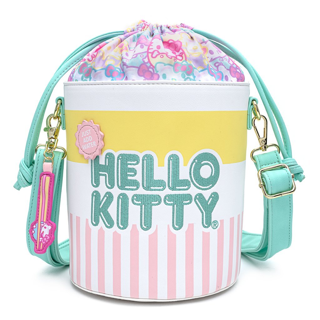 Loungefly X Hello Kitty Cup O' Kitty Cross Body Bucket Bag - GeekCore
