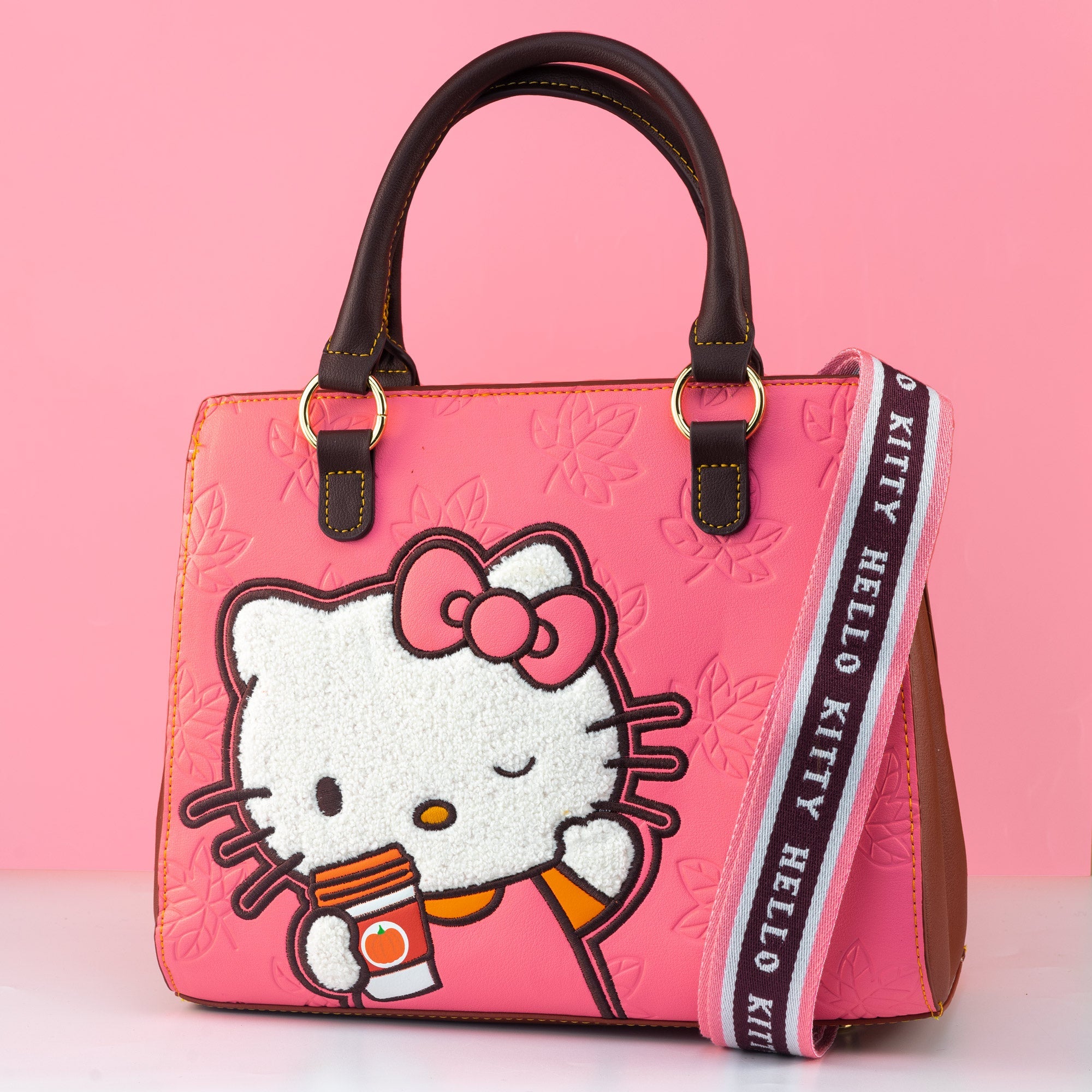 Loungefly x Hello Kitty Pumpkin Spiced Latte Crossbody Bag - GeekCore