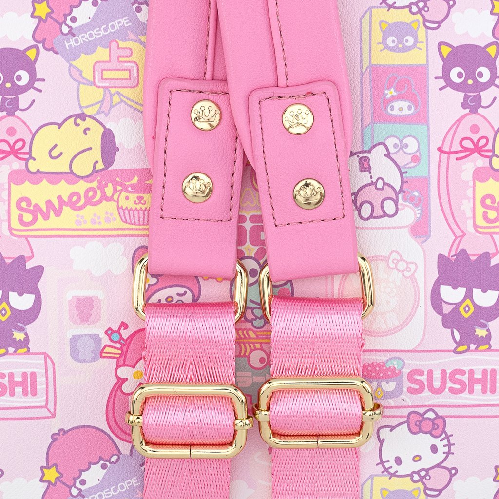 Loungefly X Hello Sanrio Kawaii Mini Backpack - GeekCore