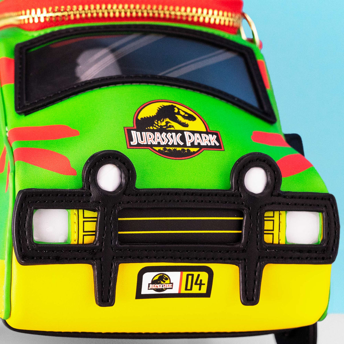 Loungefly x Jurassic Park Tour Vehicle Light Up Figural Crossbody Bag - GeekCore