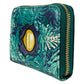 Loungefly x Jurassic World Lurking Eye Zip Around Wallet - GeekCore