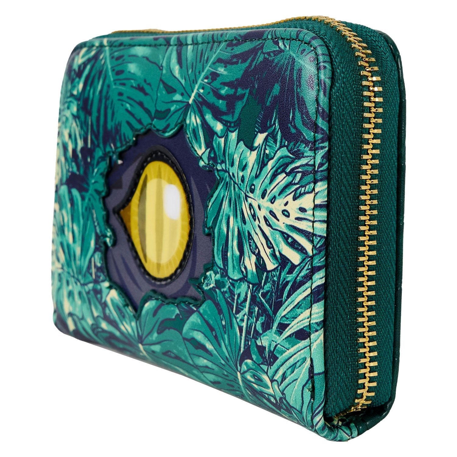 Loungefly x Jurassic World Lurking Eye Zip Around Wallet - GeekCore