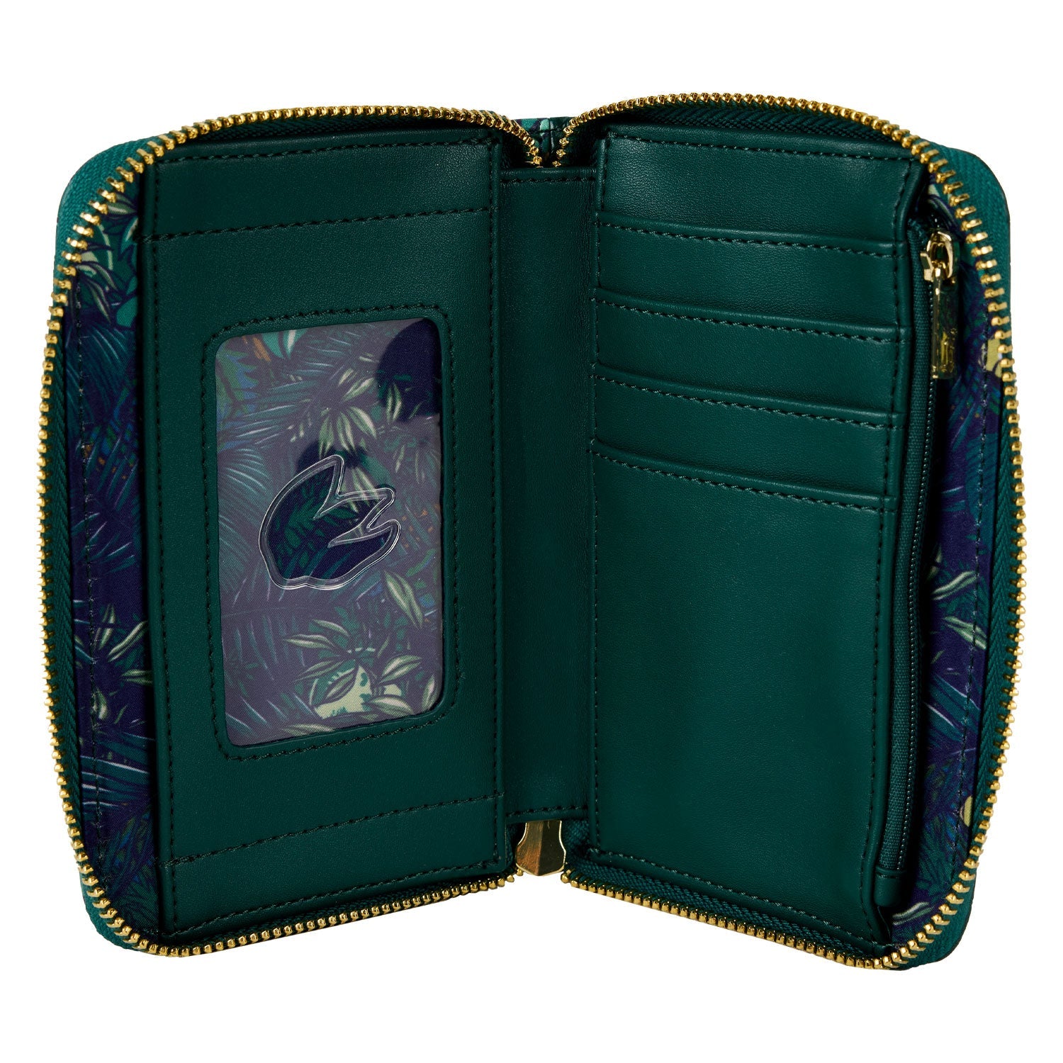 Loungefly x Jurassic World Lurking Eye Zip Around Wallet - GeekCore