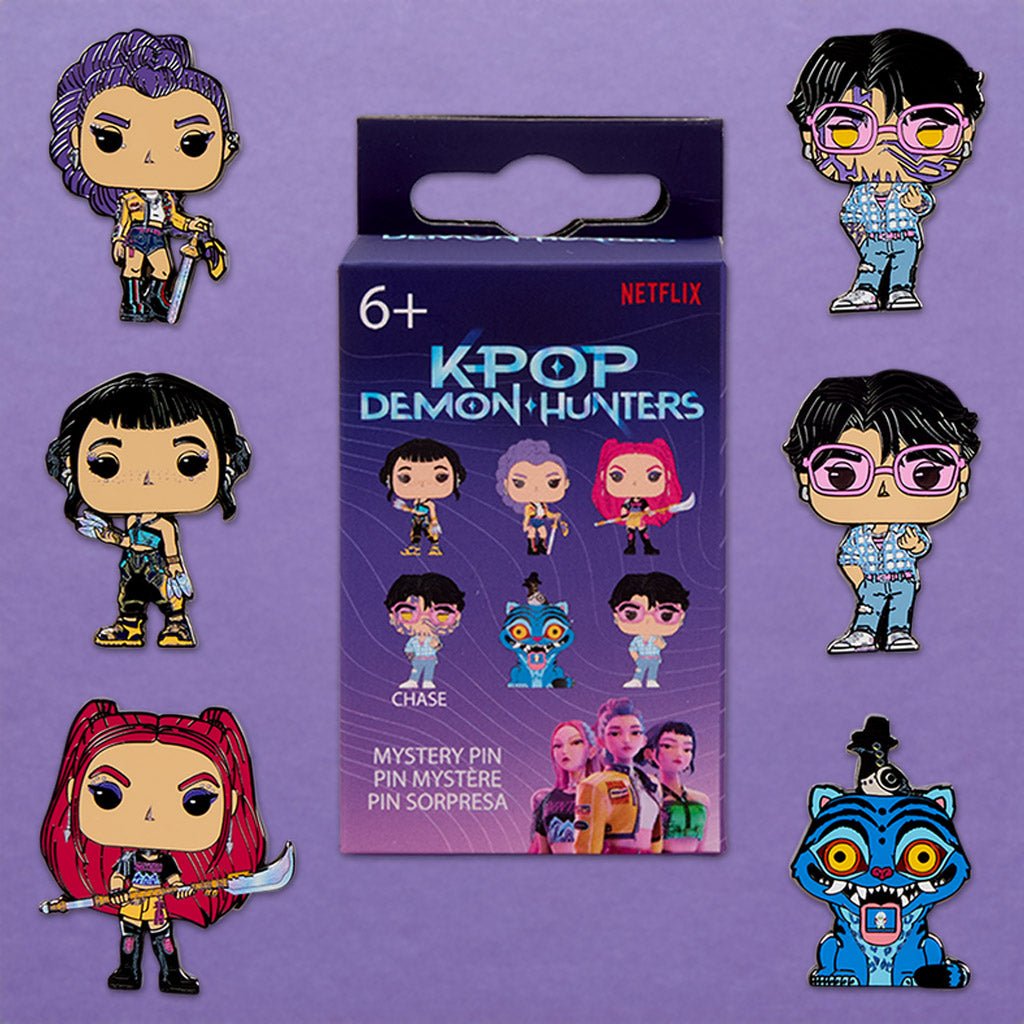 Loungefly x K - Pop Demon Hunters Blind Box Mystery Pin - GeekCore