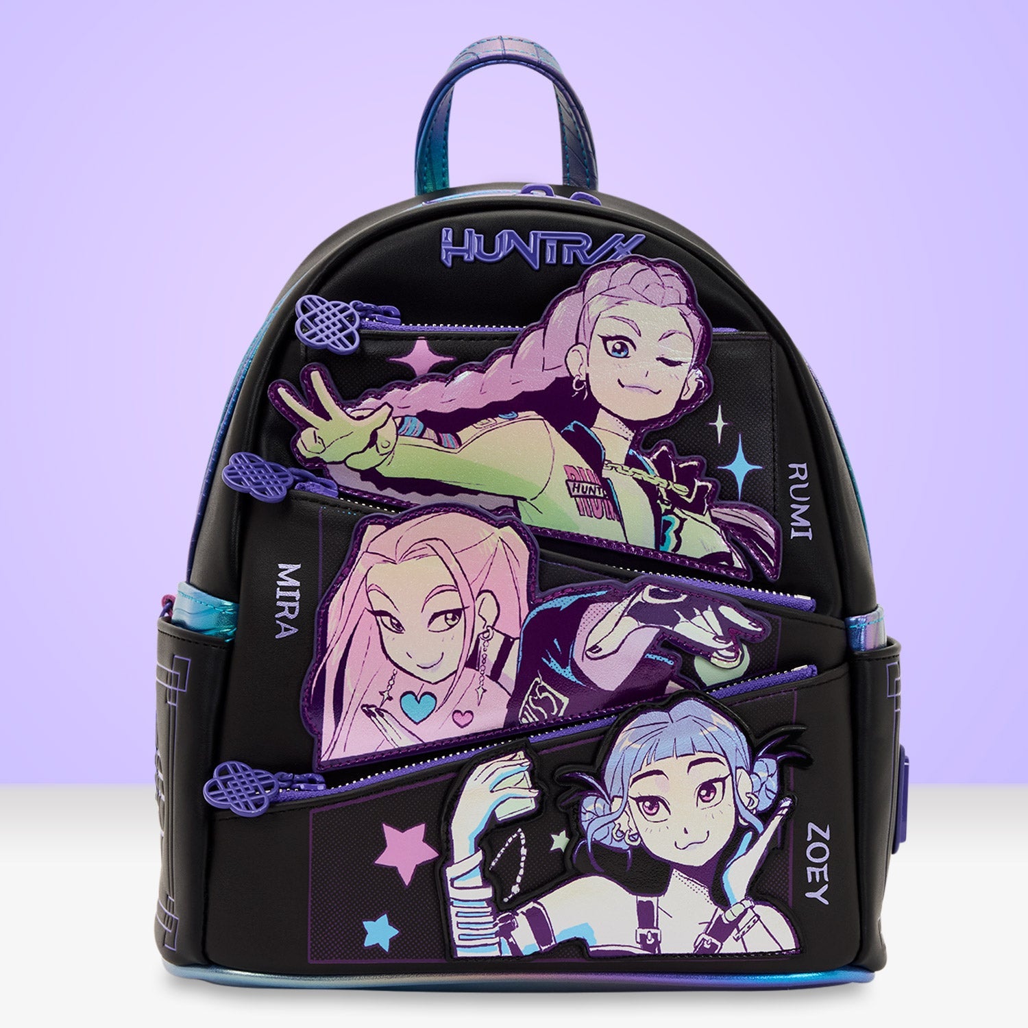 Loungefly x K - Pop Demon Hunters Huntrix Mini Backpack - GeekCore