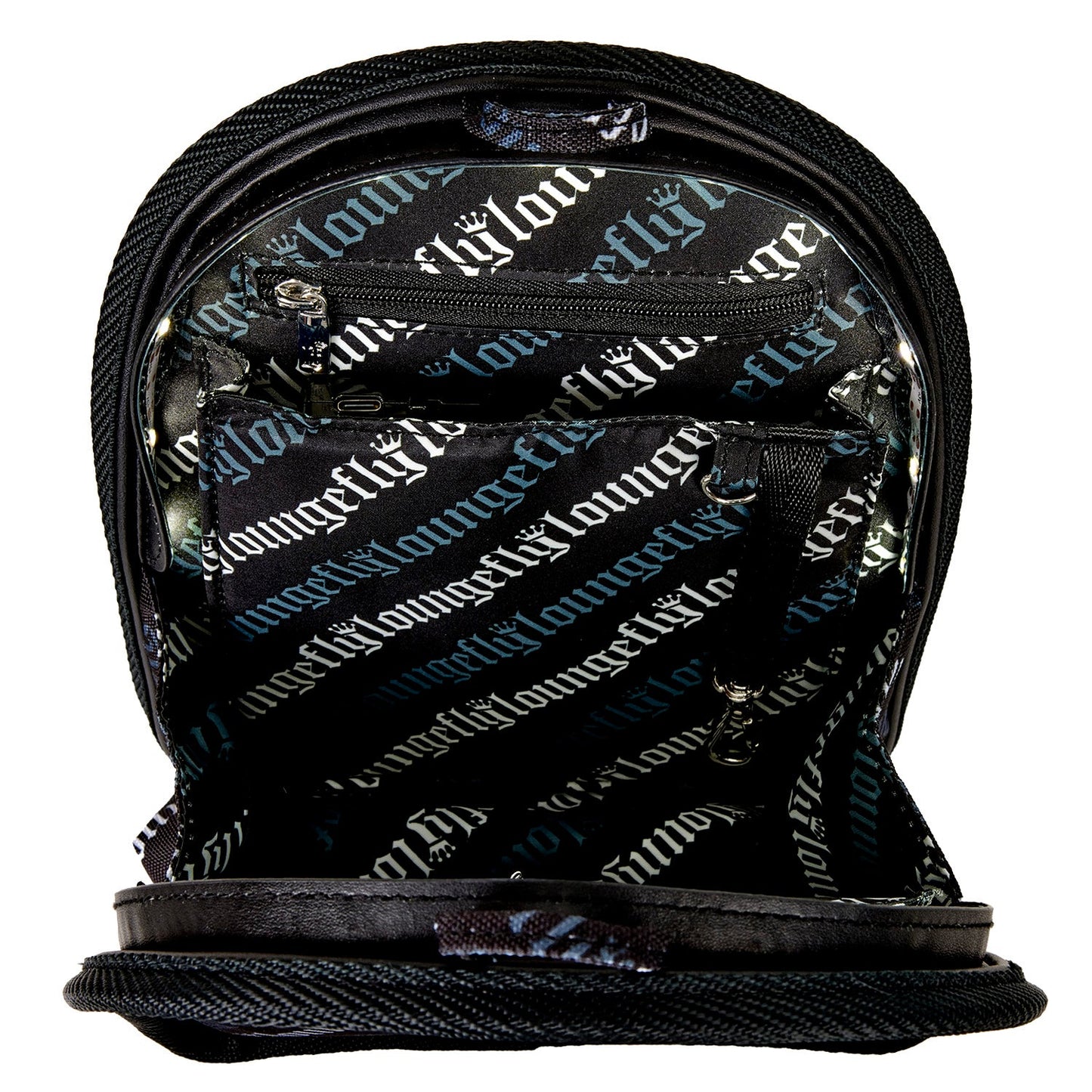 Loungefly x Light - Up Mini Backpack Insert Organizer - GeekCore