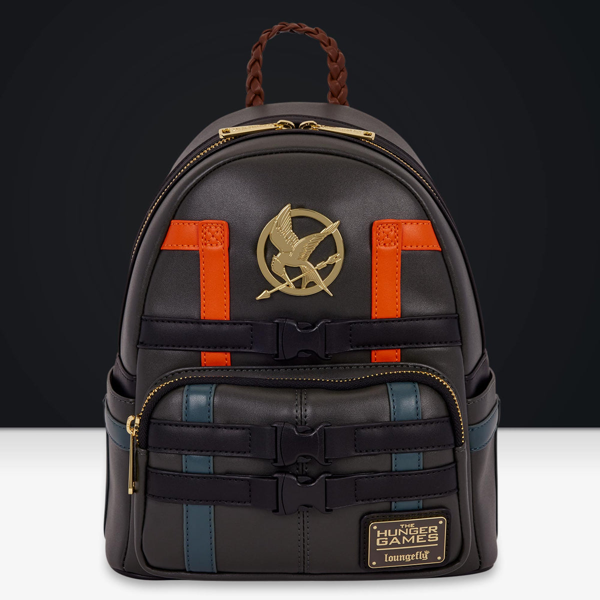 Loungefly x Lionsgate The Hunger Games Katniss Everdeen Cosplay Mini Backpack - GeekCore