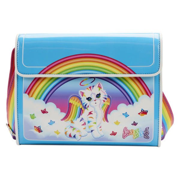 Loungefly x Lisa Frank Angel Kitty Crossbody Bag - GeekCore