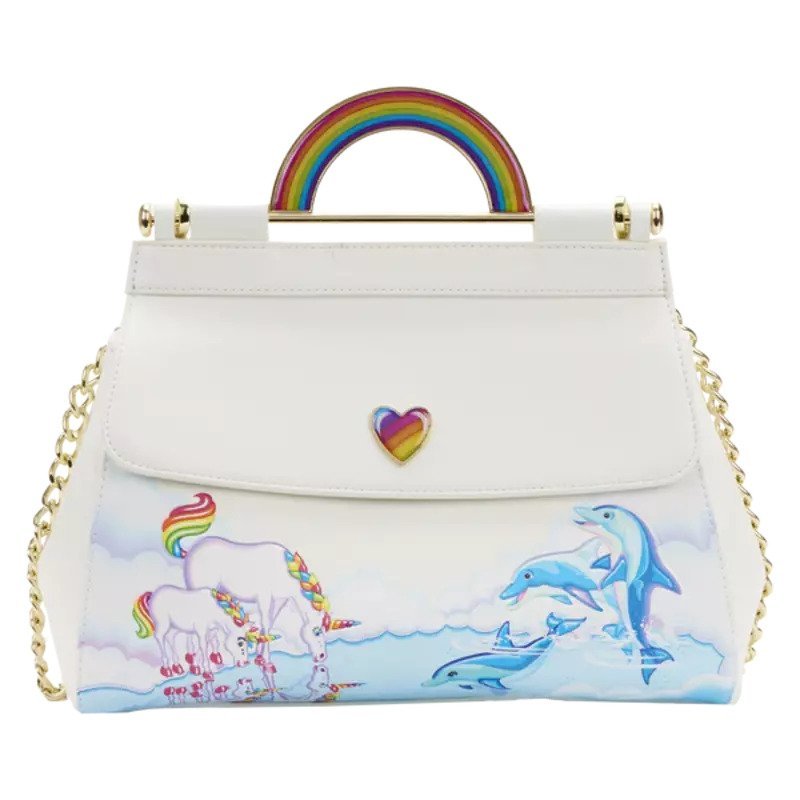 Loungefly x Lisa Frank Markie Reflection Crossbody Bag - GeekCore