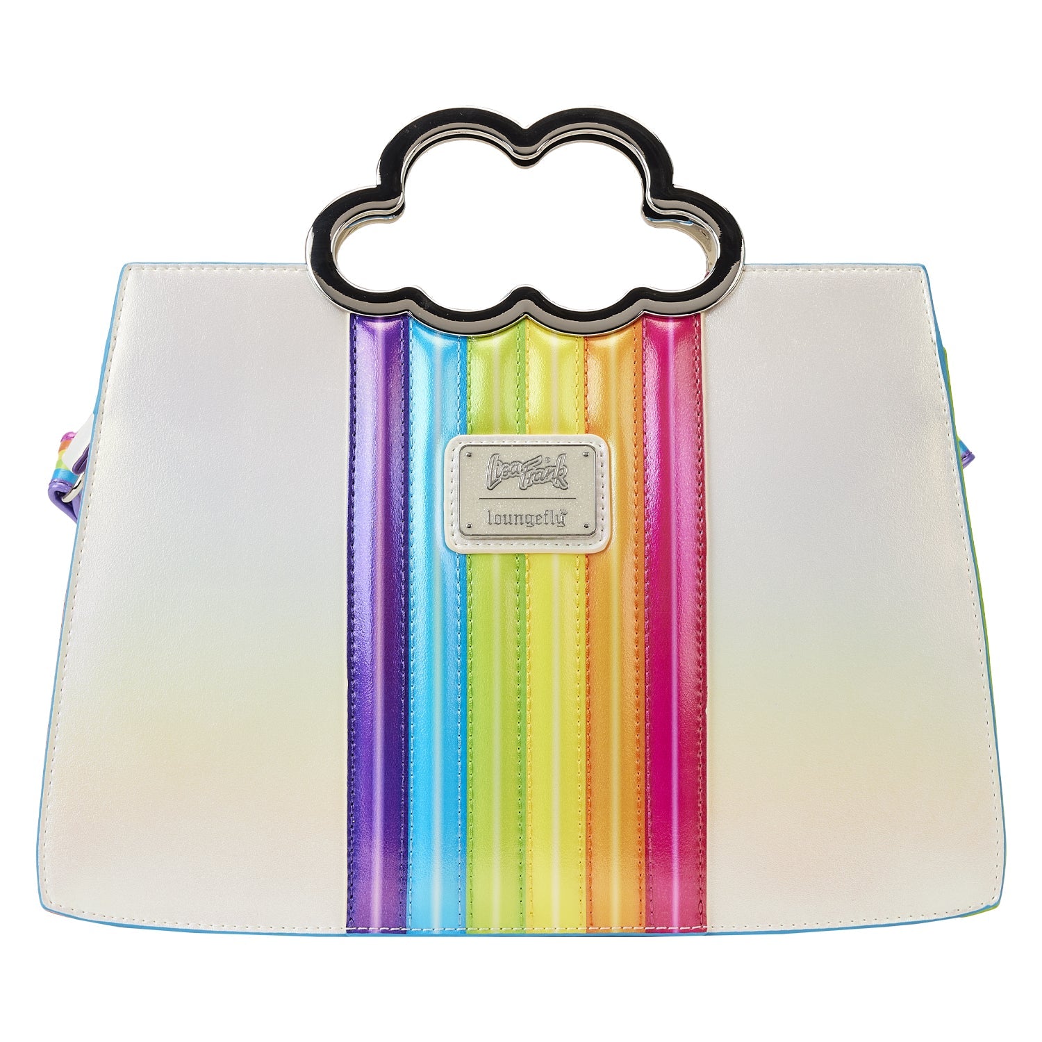 Loungefly x Lisa Frank Rainbow Cloud Crossbody Bag - GeekCore