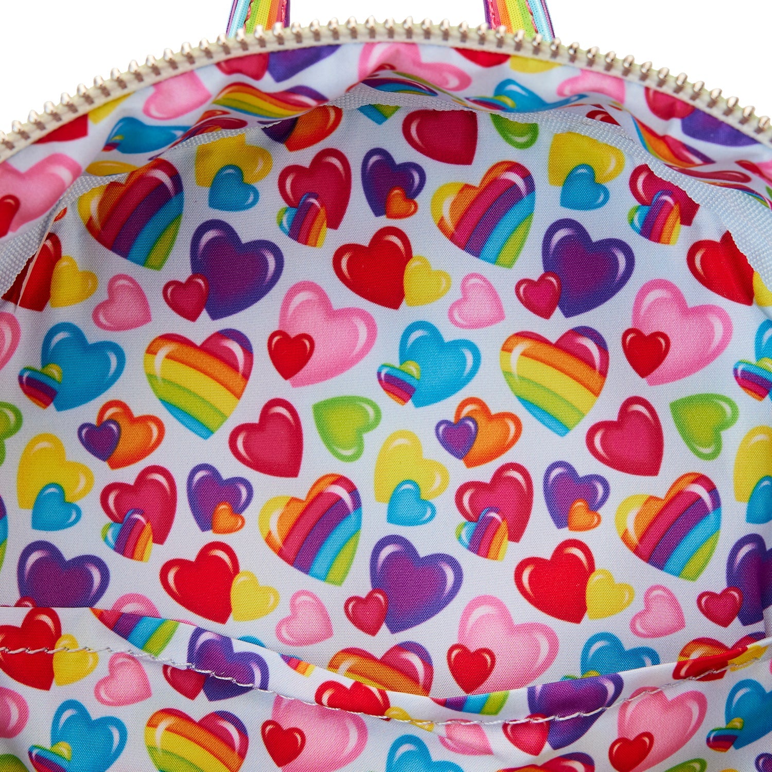 Loungefly x Lisa Frank Rainbow Heart Mini Backpack - GeekCore