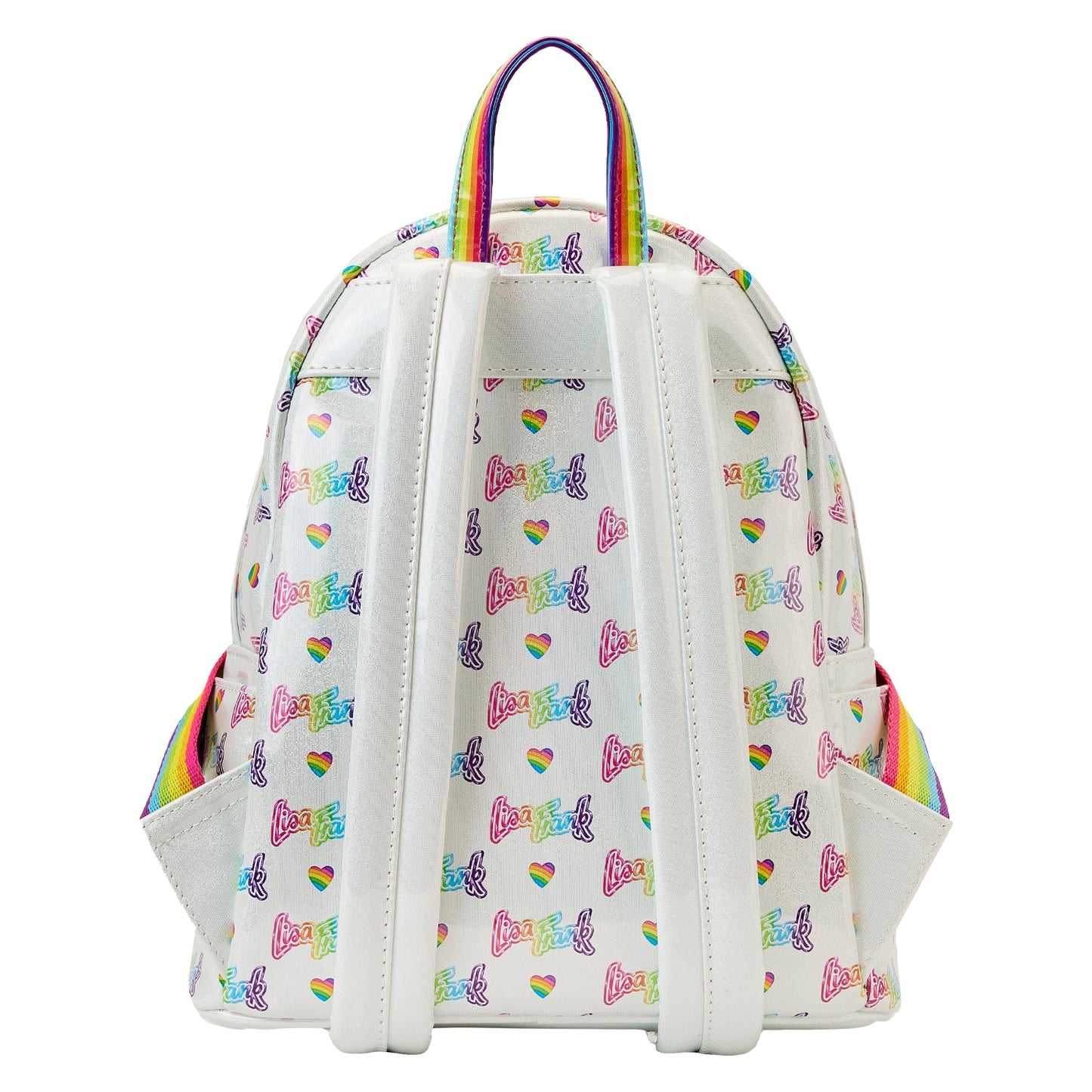 Loungefly x Lisa Frank Rainbow Heart Mini Backpack - GeekCore